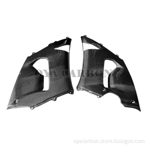 Carbon Fiber Upper Side Fairings for Kawasaki ZX-6R 05-06 (K#95)